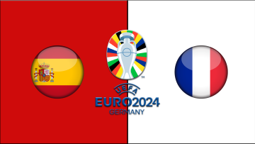Spain VS France Euro 2024 Semi Final 9 July 2024